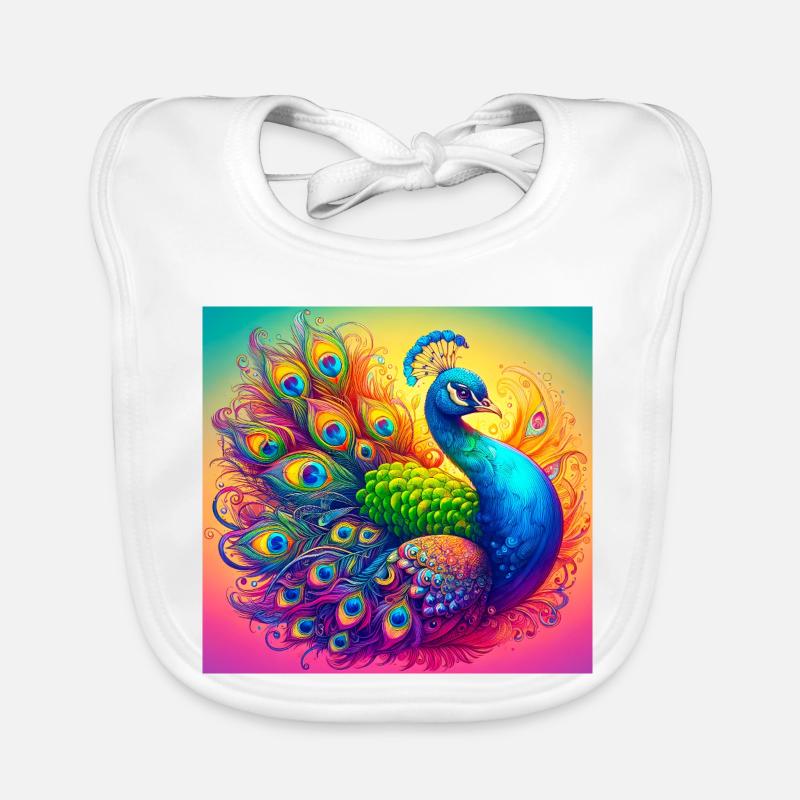 paon Bavoir bio Bébé