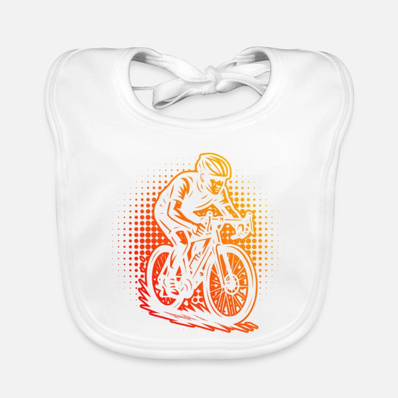 J'adore les vélos de route, super design pour les vélos de course ! Bavoir bio Bébé
