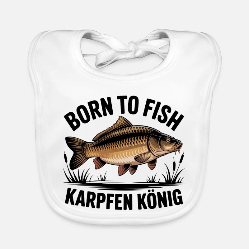 Né de Fish Carp King Bavoir bio Bébé