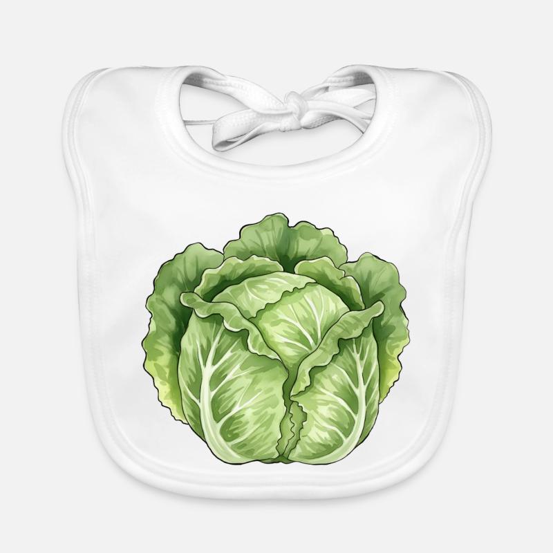 Lettuce Leaf Art Organic Baby Bibs