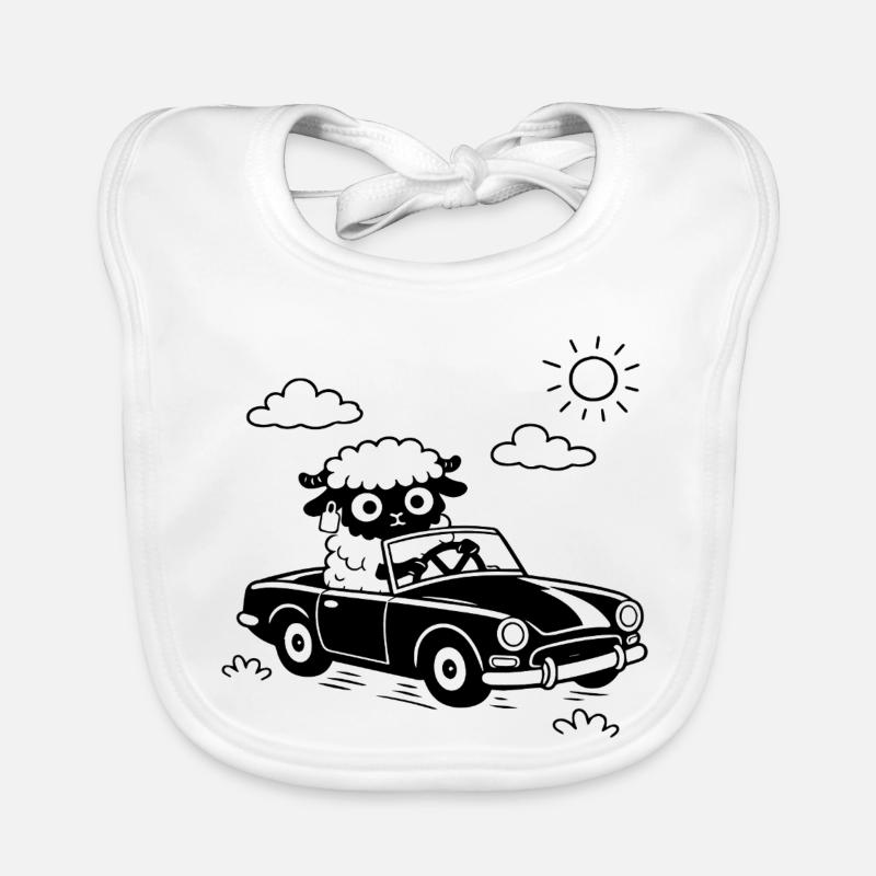 Sheep Cabrio Baby Bio-Lätzchen