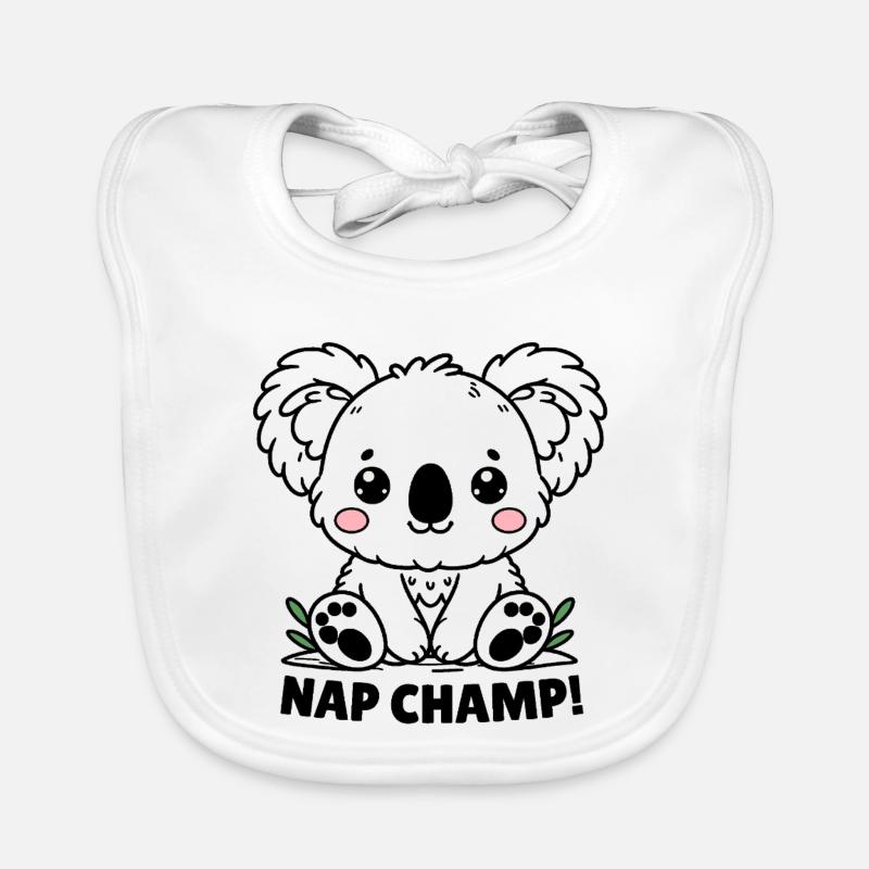Koala Master Nap Organic Baby Bibs
