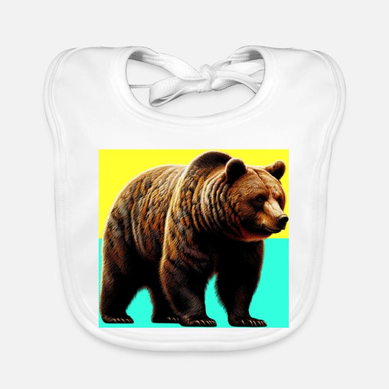 ours Bavoir bio Bébé