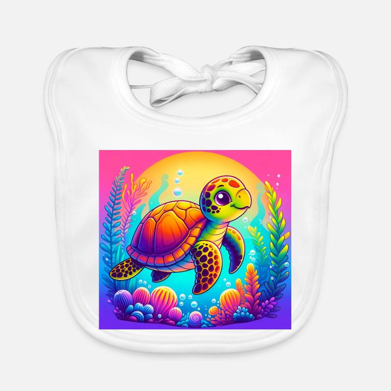 turtle Organic Baby Bibs