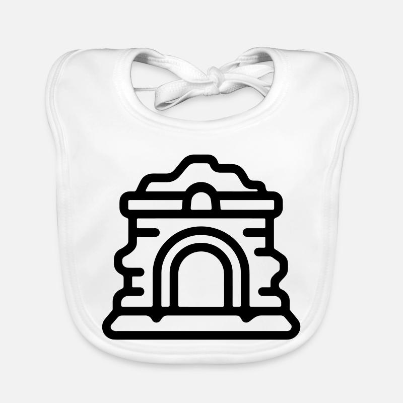 ruins Organic Baby Bibs