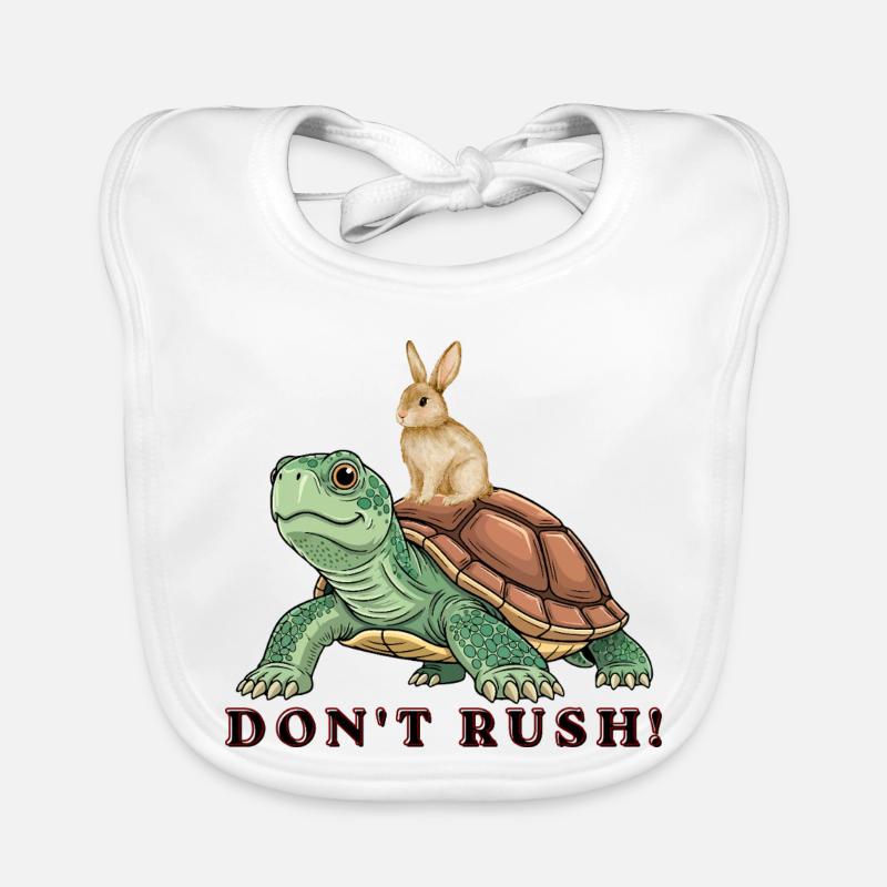 Take your time! Organic Baby Bibs