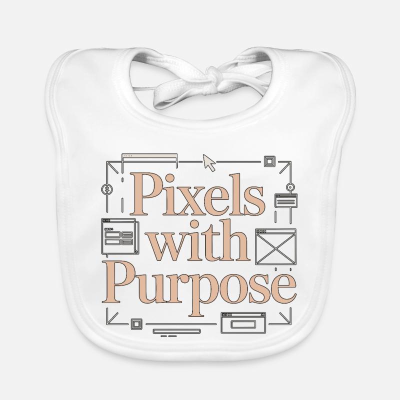 UX/UI Designer Pixels With Purpose Digital Design Organic Baby Bibs