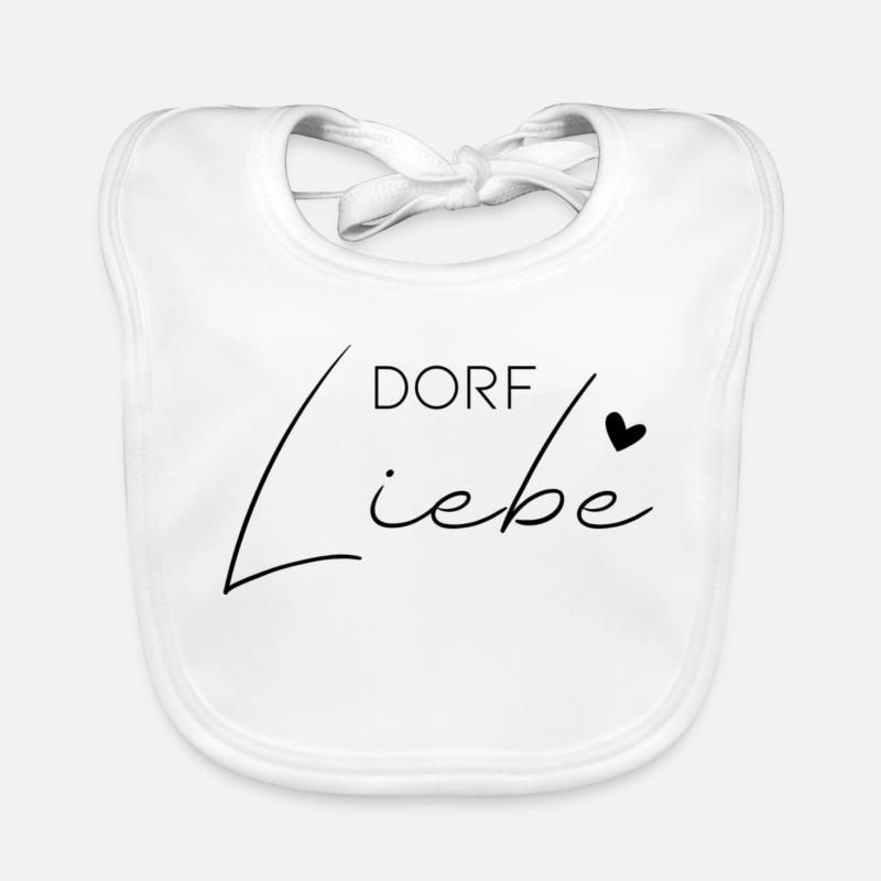 Dorf Liebe Baby Bio-Lätzchen