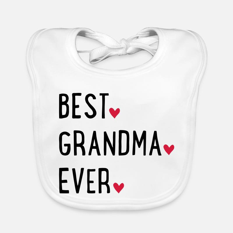Grand-mère Bavoir bio Bébé