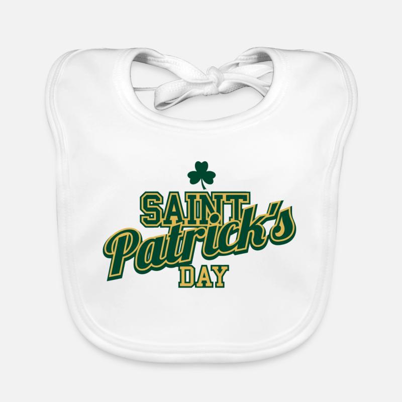 St. Patricks Day Baby Bio-Lätzchen