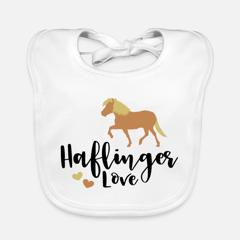 Haflinger Love Organic Baby Bibs