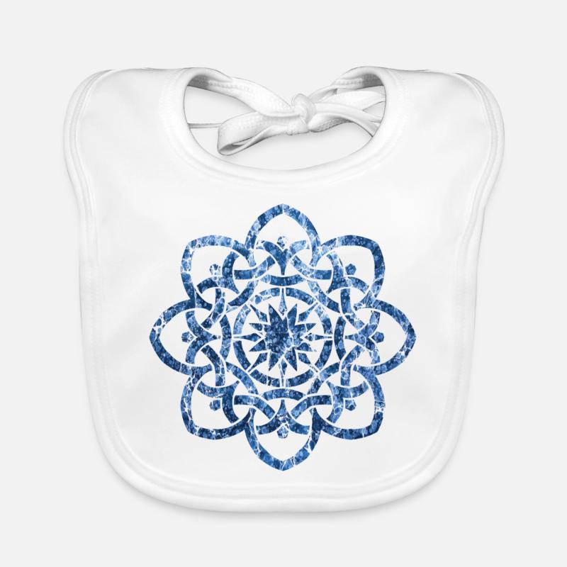 noeud celtique 19 e 206 Bavoir bio Bébé