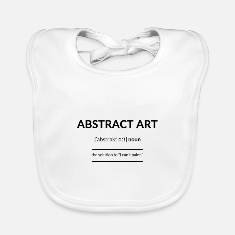 Abstract Art 2k20 Edition Organic Baby Bibs