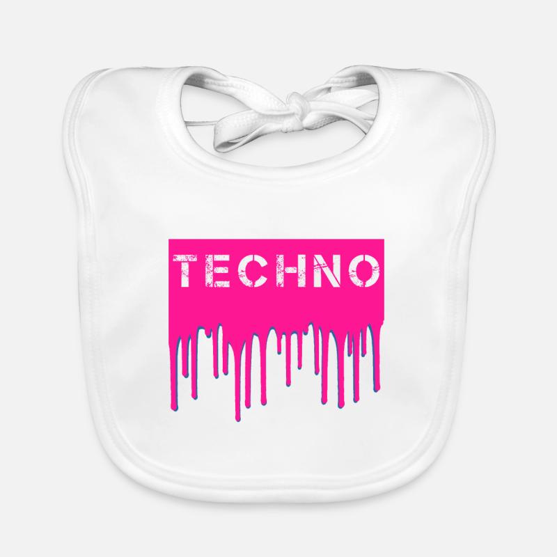 Techno Bavoir bio Bébé