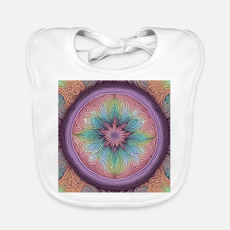 Muster pastell1 Baby Bio-Lätzchen