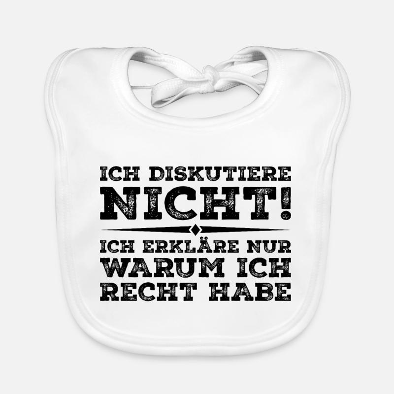 I'm Not Arguing Baby Bio-Lätzchen