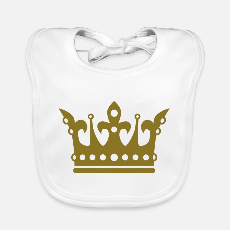 Krone / Crown 2c Baby Bio-Lätzchen