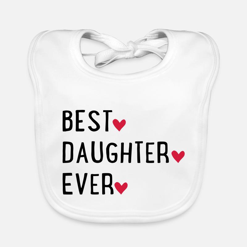 Tochter Baby Bio-Lätzchen