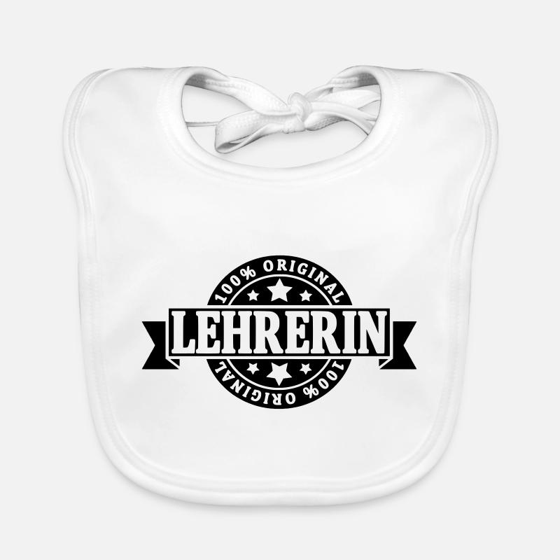 Lehrerin Baby Bio-Lätzchen