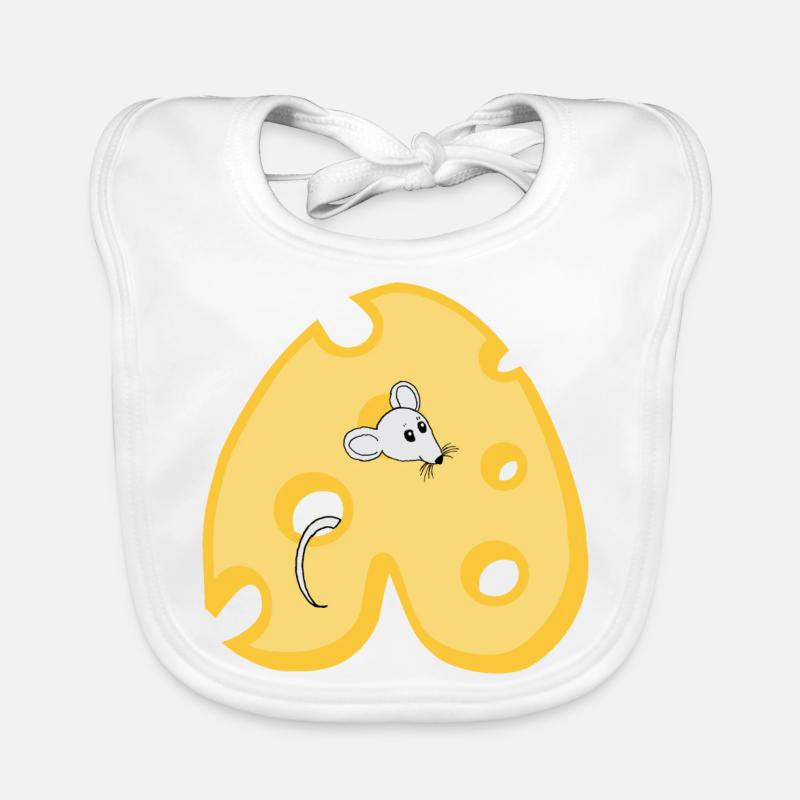 Cheese A Organic Baby Bibs
