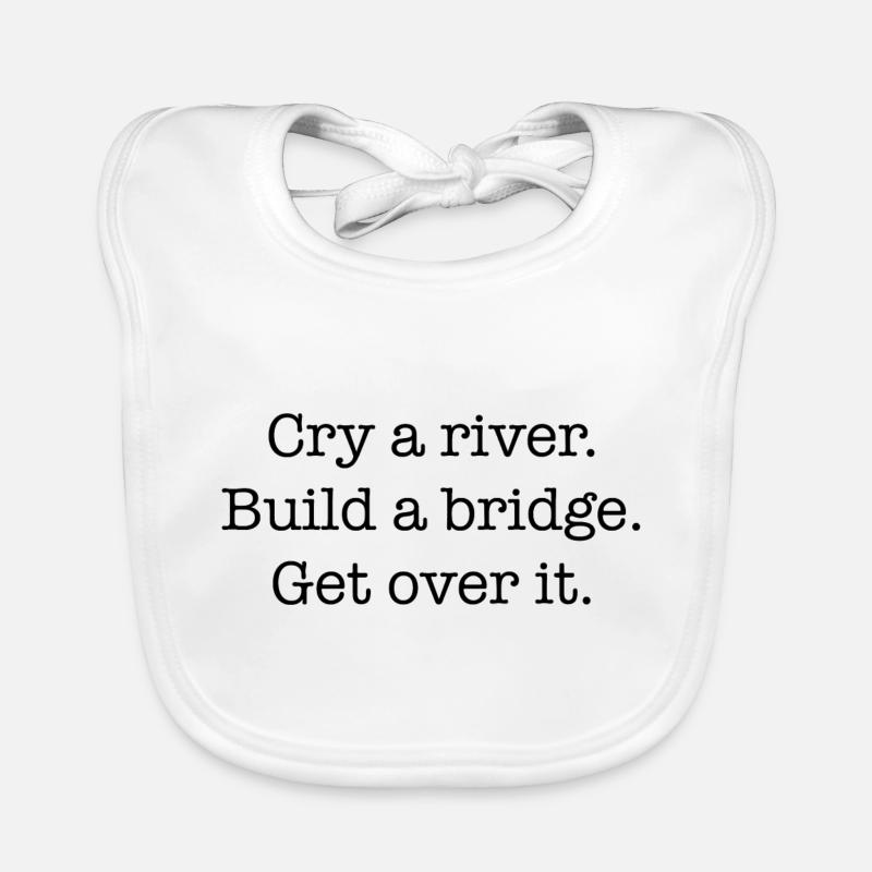 Cry A River Idée cadeau Bavoir bio Bébé