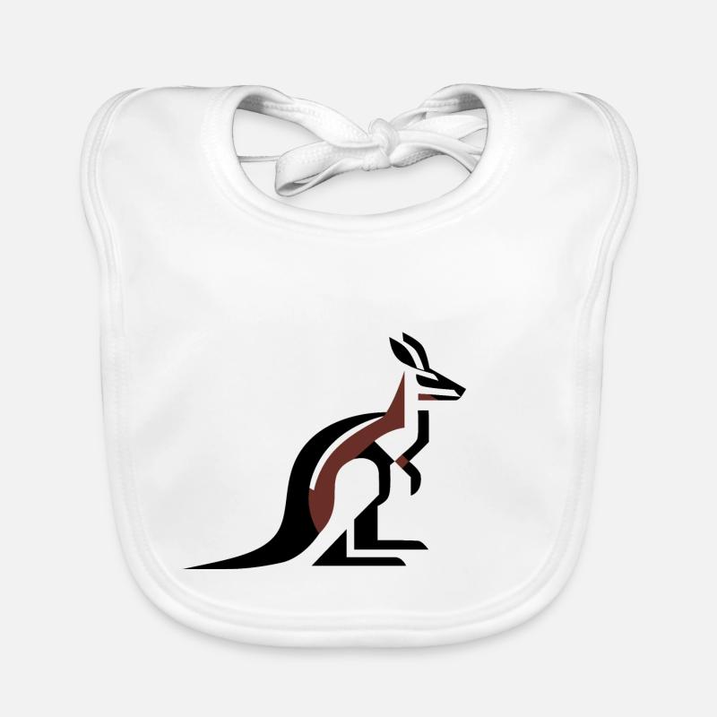 Modern Kangaroo Organic Baby Bibs