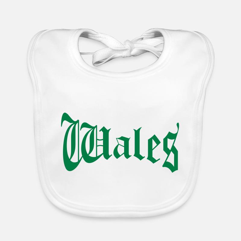 Pays de Galles Bavoir bio Bébé