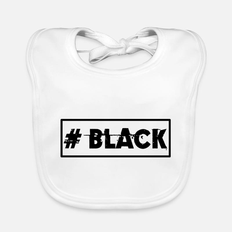 # Schwarz Baby Bio-Lätzchen