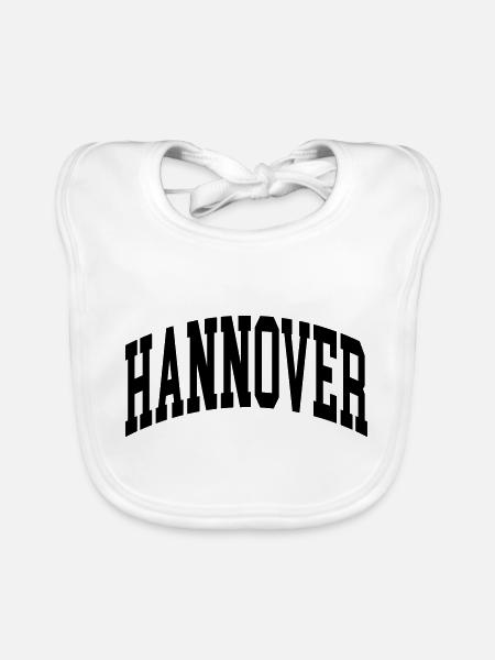 Hanover - Organic Baby Bibs - white - Front