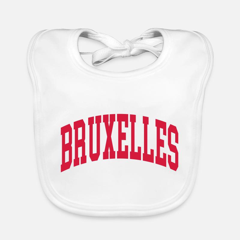 Bruxelles Bavoir bio Bébé