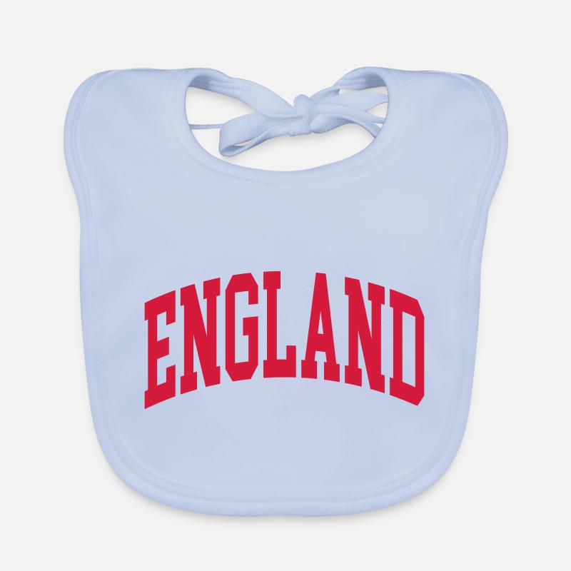 Inghilterra Bavaglino ecologico per neonato