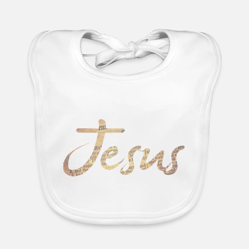 Jesus Organic Baby Bibs