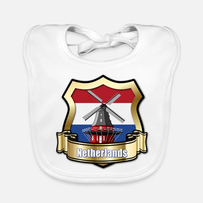 Netherlands Organic Baby Bibs