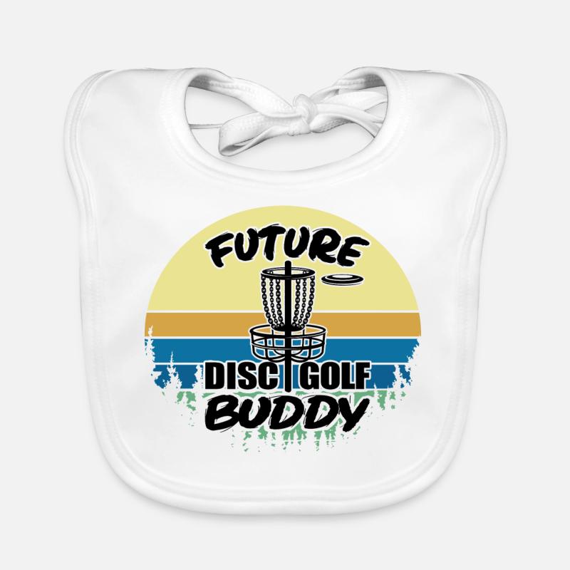 Future Disc Golf Buddy Bavoir bio Bébé