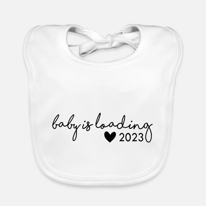 baby is loading 2023 Baby Bio-Lätzchen