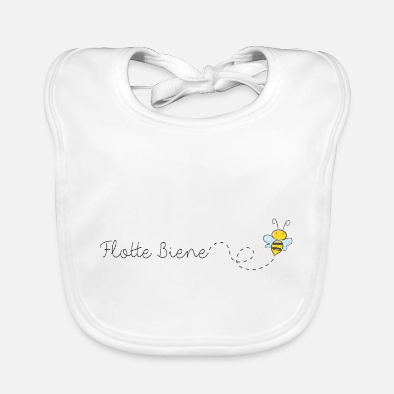 Flotte Biene Baby Bio-Lätzchen