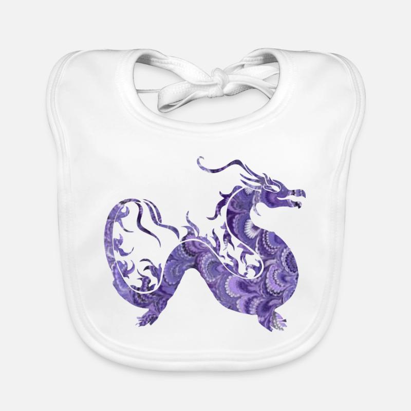 dragon e 76 Bavoir bio Bébé