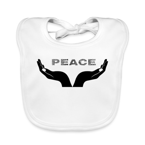 PEACE - Baby Bio-Lätzchen
