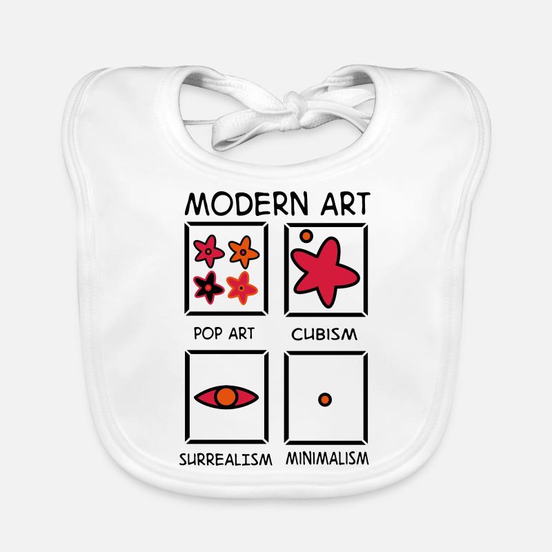 Kunst Baby Bio-Lätzchen