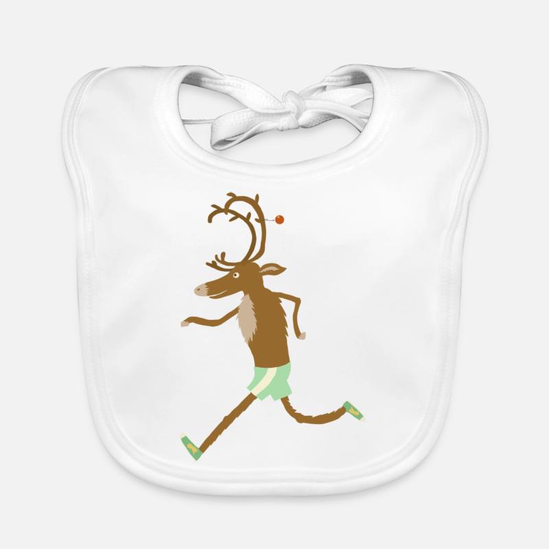 Courir Reindeer Bavoir bio Bébé