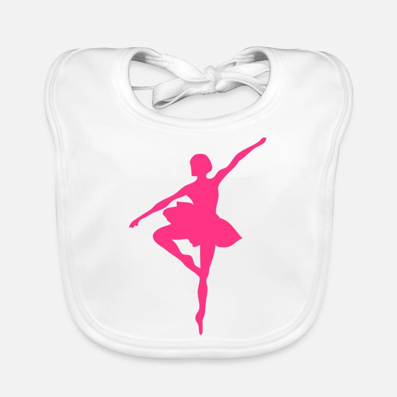 danseuse ballet Bavoir bio Bébé