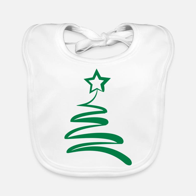 Sapin de Noël Bavoir bio Bébé