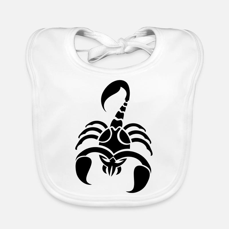 scorpion Organic Baby Bibs