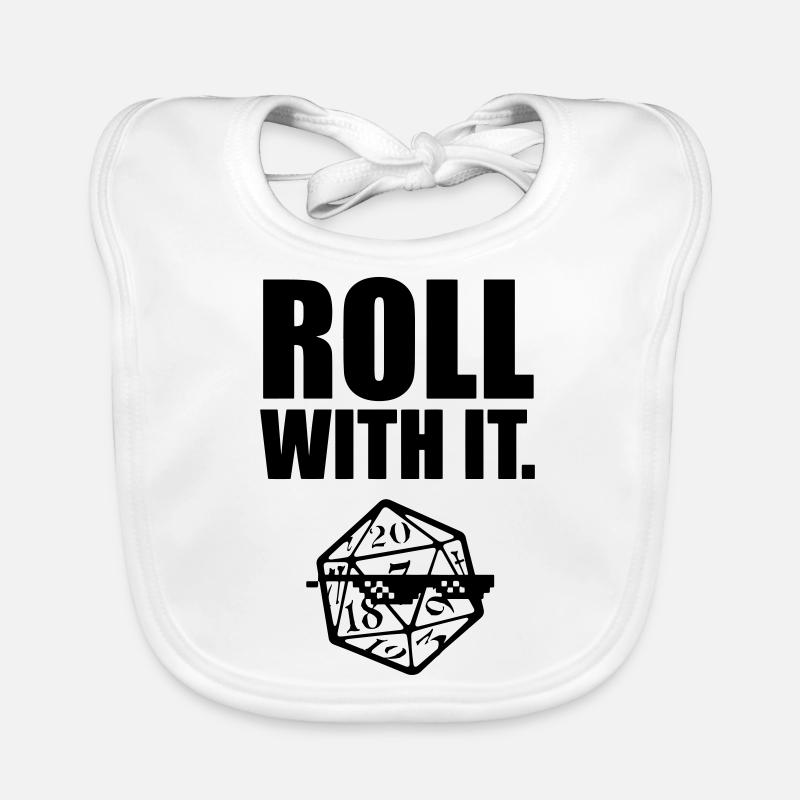 Pen and paper roll with it Organic Baby Bibs