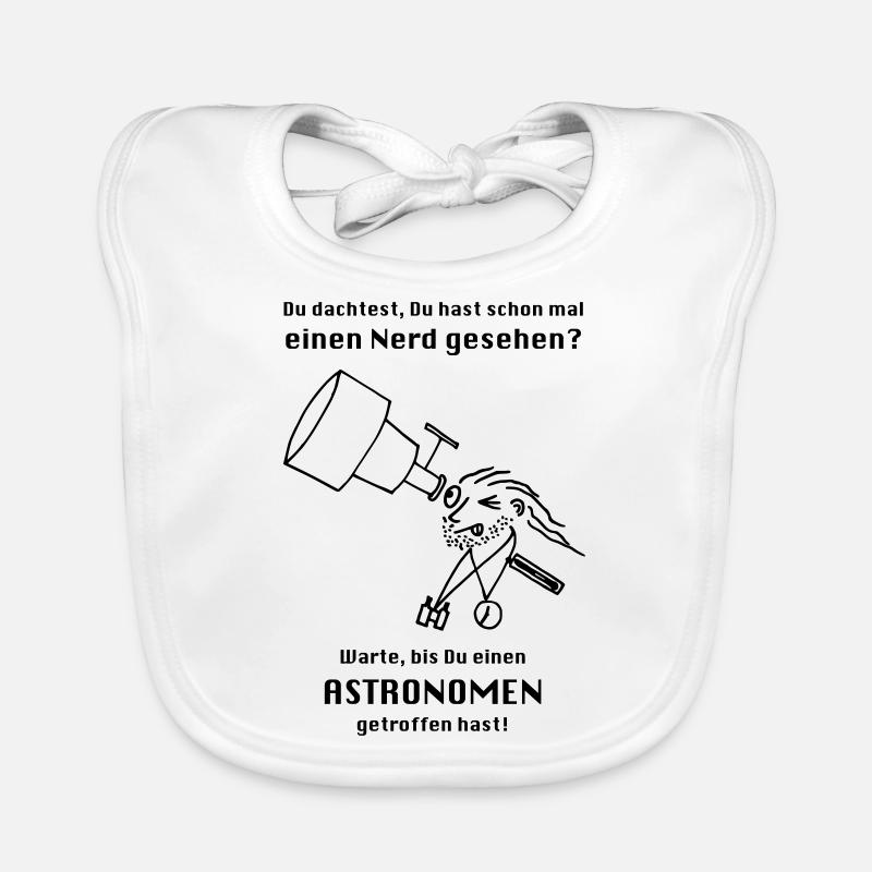 Astronomer Organic Baby Bibs