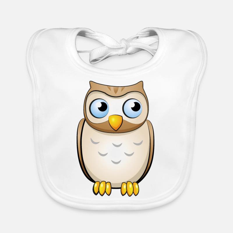 Chouette Bavoir bio Bébé