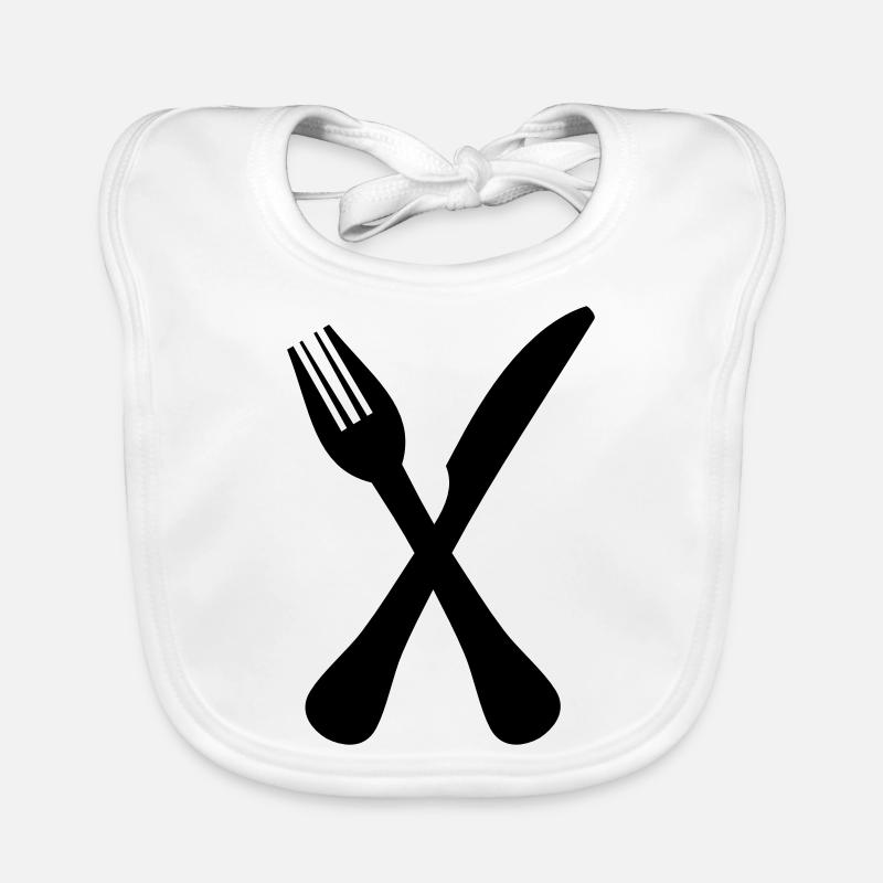 cutlery Organic Baby Bibs