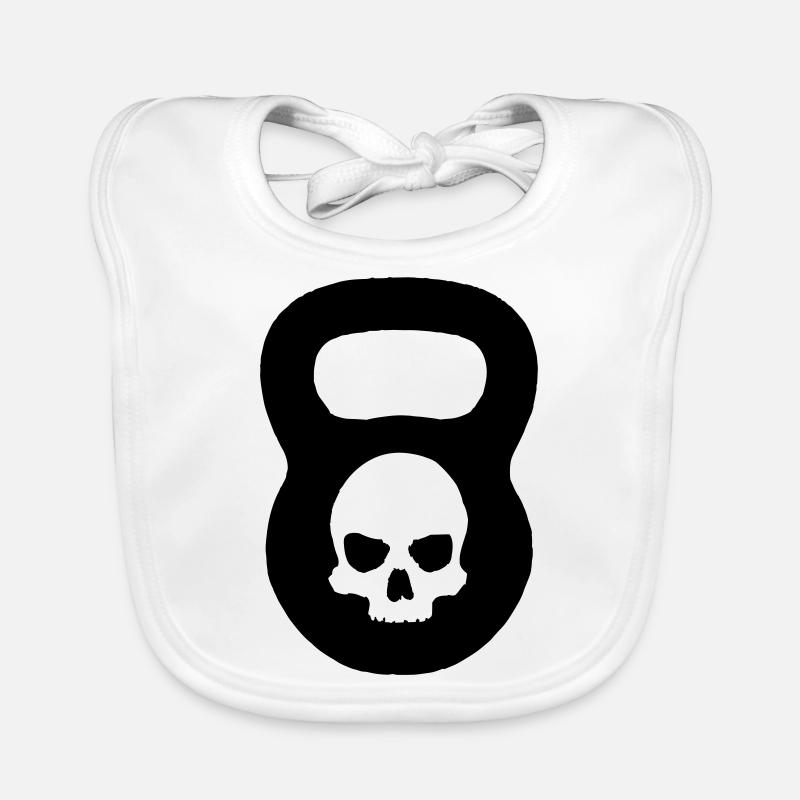 Kettlebell Ghost Black Baby Bio-Lätzchen