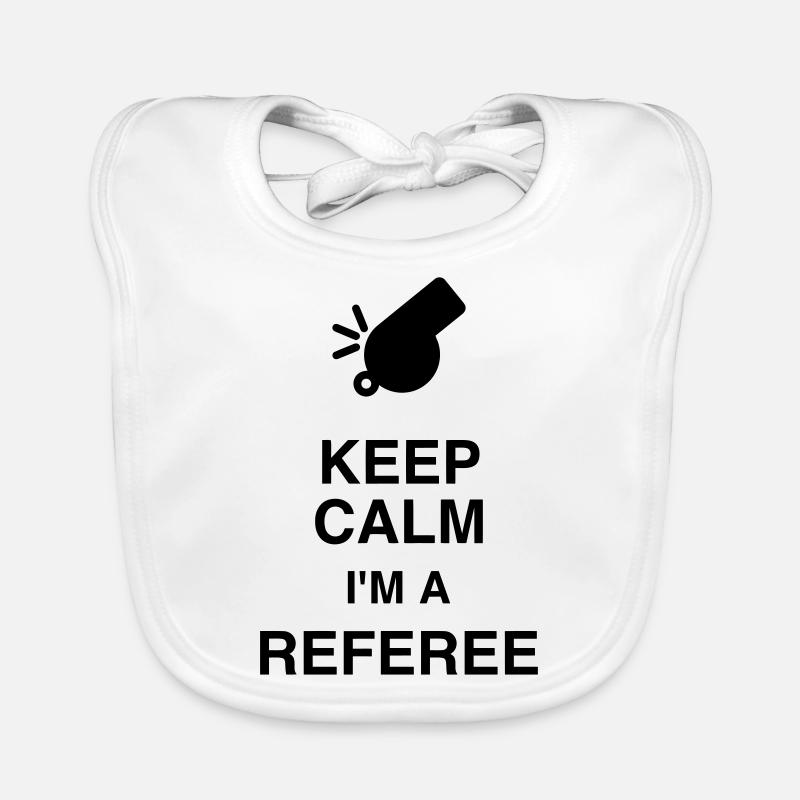 Arbitre / Arbitrage / Sport / Sifflet Bavoir bio Bébé