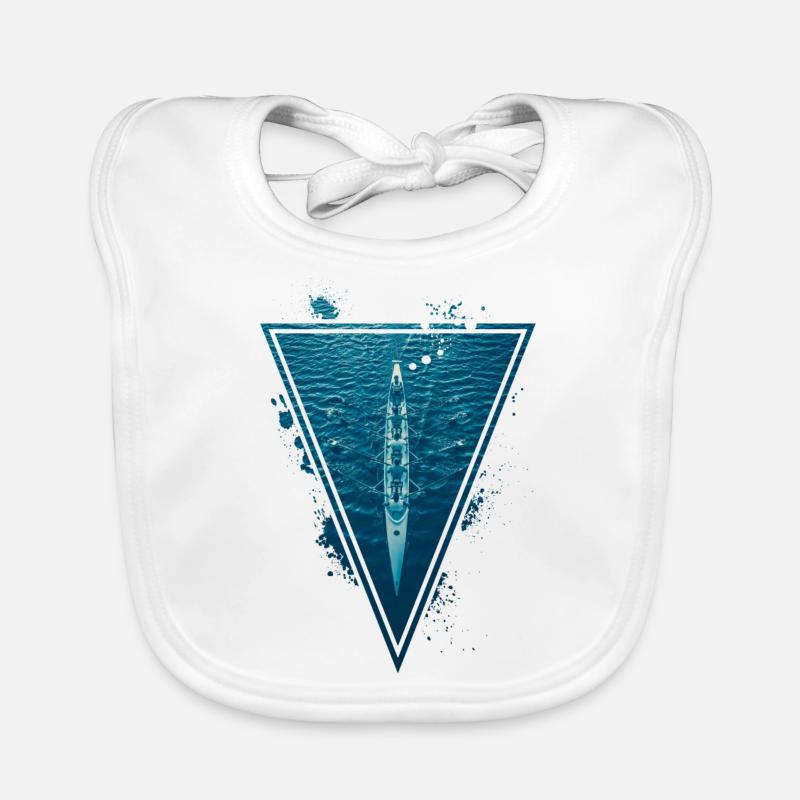 Rudern Baby Bio-Lätzchen